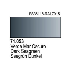 Acrilico Model Air Verde Mar Oscuro. Bote 17 ml. Marca Vallejo. Ref: 71.053.