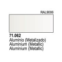 Acrilico Model Air Aluminio Metalizado. Bote 18 ml. Marca Vallejo. Ref: 71.062.