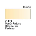 Acrilico Model Air Marron Radome. Bote 17 ml. Marca Vallejo. Ref: 71.074.