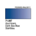 Acrilico Model Air Azul Acero. Bote 17 ml. Marca Vallejo. Ref: 71.087.