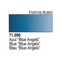 Acrilico Model Air Azul Oscuro. Bote 17 ml. Marca Vallejo. Ref: 71.090.