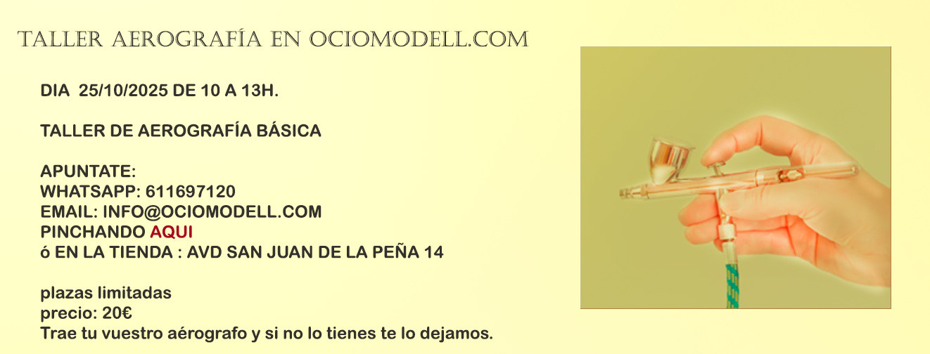TALLER - AEROGRAFÍA BÁSICA.