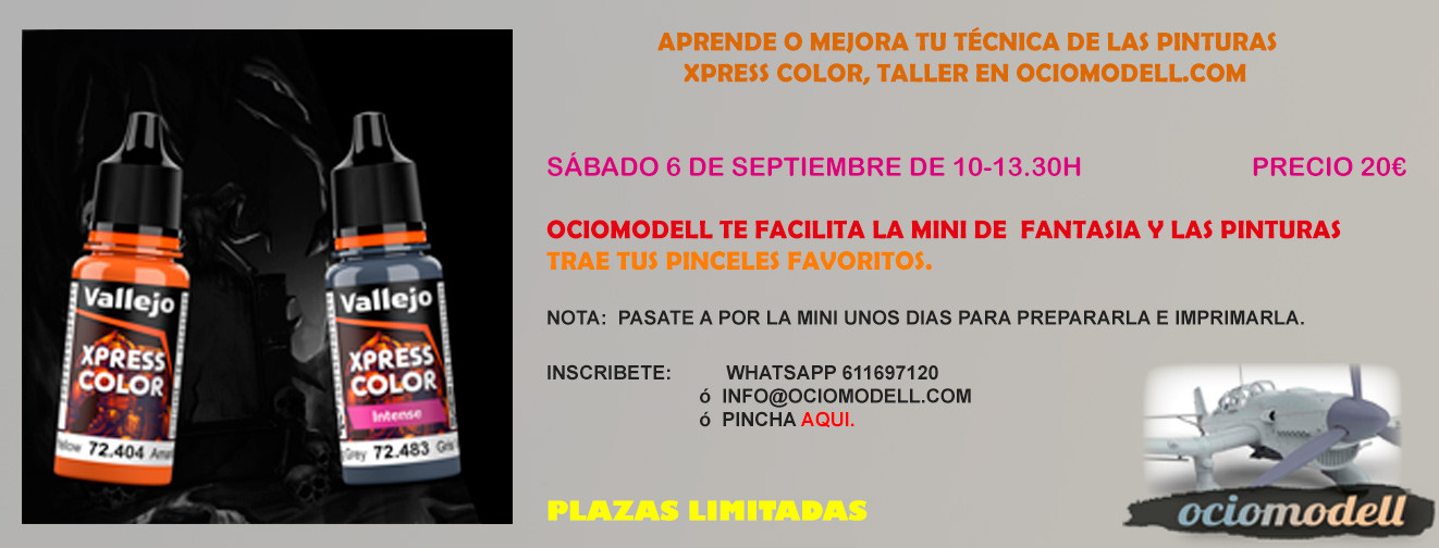 TALLER - PINTURA RAPIDA XPRESS COLOR