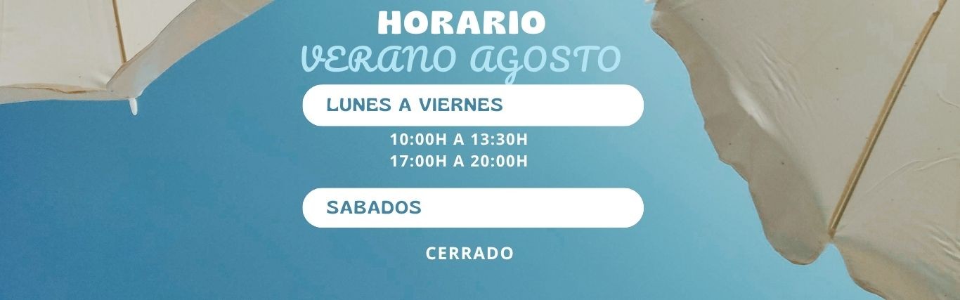 HORARIO DE AGOSTO