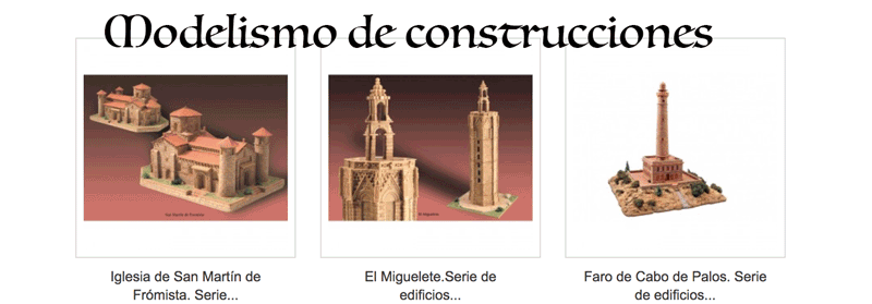Modelismo de construcciones