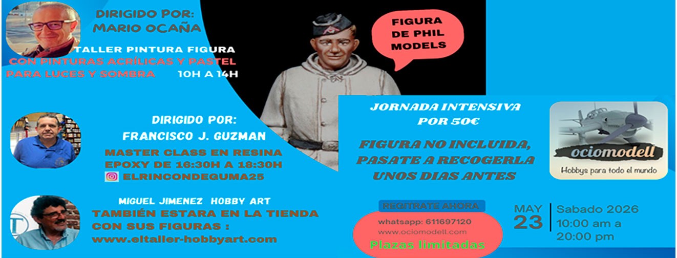 Talleres &ndash; Curso figura y resina epoxy